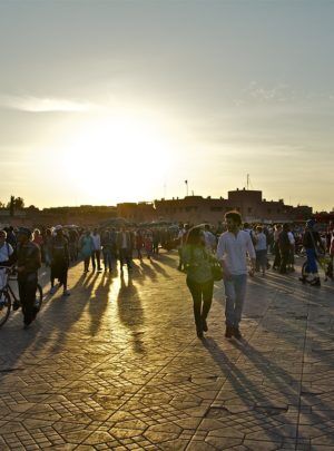 Morocco fast paced trip type